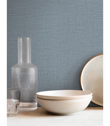 SI26158 - Loom Sky Blue Wallpaper-Signature Textures 3