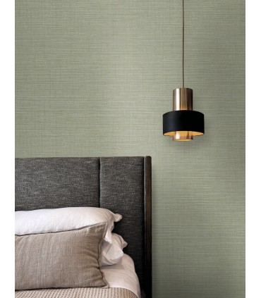 SI25874 - Lotus Silk Sea Foam Wallpaper-Signature Textures 3