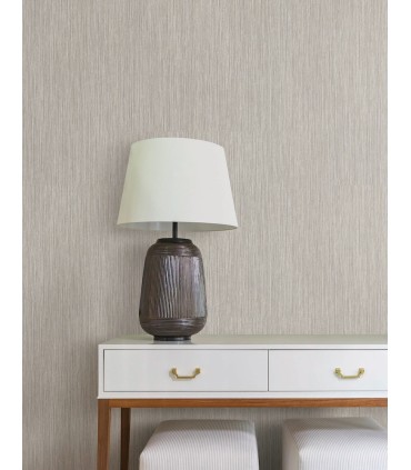 SI25853 - Washed Ramie Dove Grey Wallpaper-Signature Textures 3
