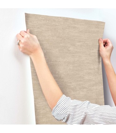 SI25753 - Weathered Stucco Wheat Wallpaper-Signature Textures 3