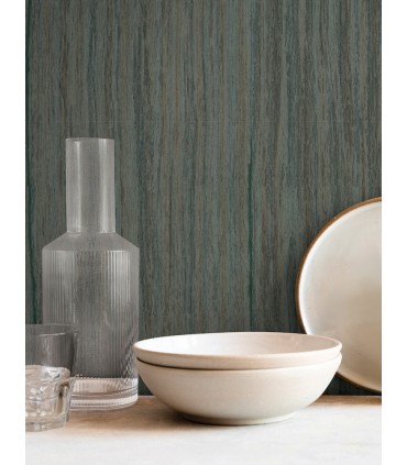 SI25715 - Wistman Stripe Teal Wallpaper-Signature Textures 3