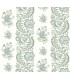 VP1301 - Beaumont Green Floral Stripe Wallpaper-Jardin