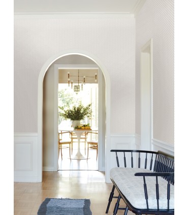 VP1393 - Brioni Beige Floral Stamp Wallpaper-Jardin