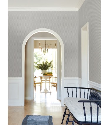 VP1396 - Brioni Cream Floral Stamp Wallpaper-Jardin