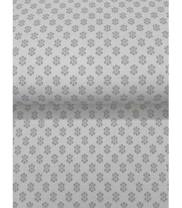 VP1396 - Brioni Cream Floral Stamp Wallpaper-Jardin