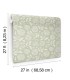VP1362 - Chatsworth Garden Light Green Floral Trail Wallpaper-Jardin
