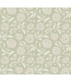 VP1362 - Chatsworth Garden Light Green Floral Trail Wallpaper-Jardin
