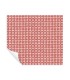 PSW1691RL - Daisy Gingham Red Floral Check Wallpaper by Rifle Paper Co.
