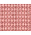 PSW1691RL - Daisy Gingham Red Floral Check Wallpaper by Rifle Paper Co.