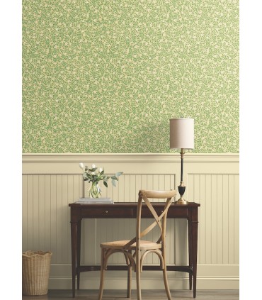 PSW1671RL - Elodie Gold Petite Floral Wallpaper by Rifle Paper Co.
