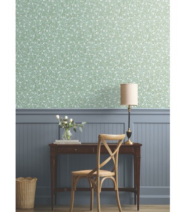 PSW1672RL - Elodie Light Blue Petite Floral Wallpaper by Rifle Paper Co.