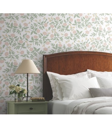 PSW1685RL - Peonies Blush Floral Wallpaper by Rifle Paper Co.