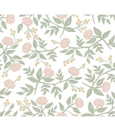 PSW1685RL - Peonies Blush Floral Wallpaper by Rifle Paper Co.