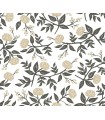 PSW1686RL - Peonies Gold Floral Wallpaper by Rifle Paper Co.