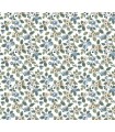 VP1413 - Framboise Blue Berry Vines Wallpaperr-Jardin