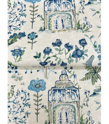 VP1402 - Parc Sapphire Garden Dreams Wallpaper-Jardin