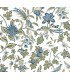 VP1314 - Parterre Blue Jacobean Wallpaper-Jardin