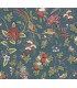 VP1311 - Parterre Indigo Jacobean Wallpaper-Jardin