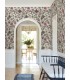 VP1312 - Parterre Rasberry Jacobean Wallpaper-Jardin