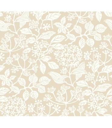VP1345 - Rowen Beige Botanical Wallpaper-Jardin