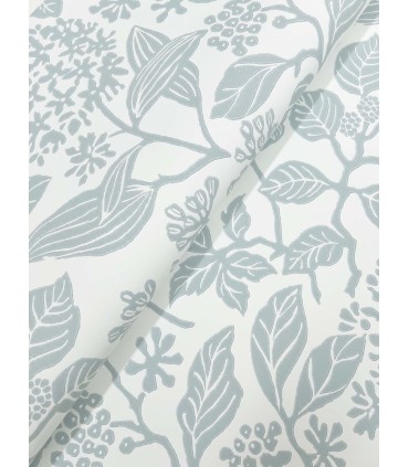 VP1346 - Rowen Light Blue Botanical Wallpaper-Jardin