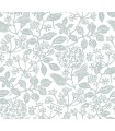 VP1346 - Rowen Light Blue Botanical Wallpaper-Jardin