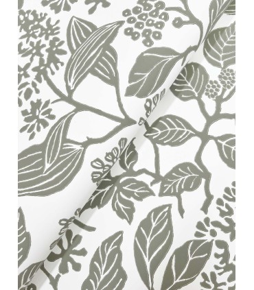 VP1343 - Rowen Olive Botanical Wallpaper-Jardin