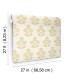 VP1432 - Souci Butter Marigolds Wallpaper-Jardin