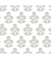 VP1435 - Souci Grey Marigolds Wallpaper-Jardin