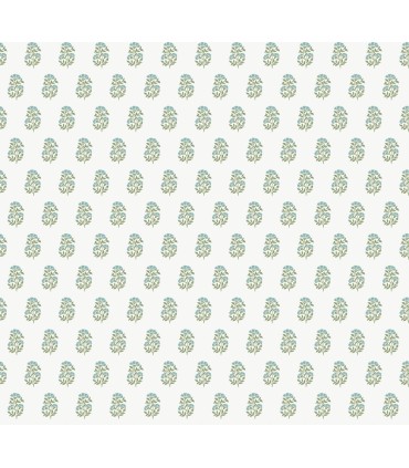 VP1385 - Sylvie Green Floral Wallpaper-Jardin