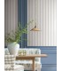 VP1373 - Tilford Light Grey Awning Stripe Wallpaper-Jardin