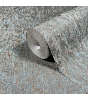MA35526 - Dustan Teal Distressed Wallpaper-Opulent Accents
