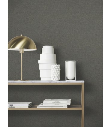 MA35520 - Garden Stone Charcoal Textured Wallpaper-Opulent Accents