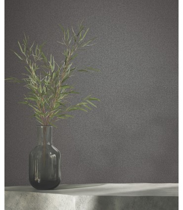 MA34945 - Glistening Quartz Charcoal Beaded Wallpaper-Opulent Accents