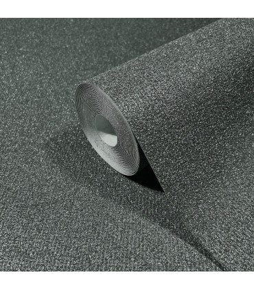 MA34945 - Glistening Quartz Charcoal Beaded Wallpaper-Opulent Accents