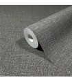 MA34916 - Highland Tweed Charcoal Faux Fabric Wallpaper-Opulent Accents