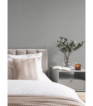 MA34915 - Highland Tweed Dark Grey Faux Fabric Wallpaper-Opulent Accents