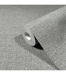 MA34915 - Highland Tweed Dark Grey Faux Fabric Wallpaper-Opulent Accents