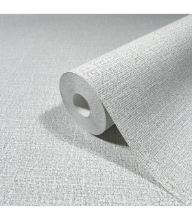 MA34912 - Highland Tweed Light Grey Faux Fabric Wallpaper-Opulent Accents