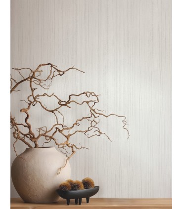 MA35830 - Indra Dove Striated Wallpaper-Opulent Accents