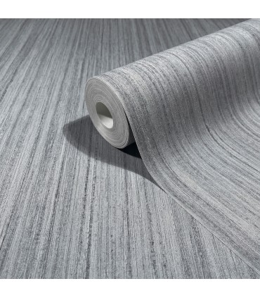MA35839 - Indra Grey Striated Wallpaper-Opulent Accents