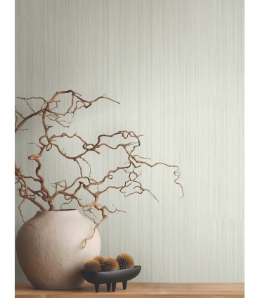 MA35836 - Indra Sage Striated Wallpaper-Opulent Accents