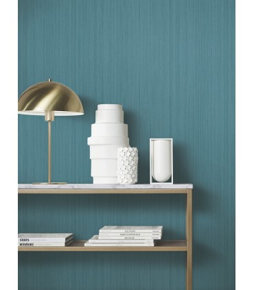 MA35838 - Indra Teal Striated Wallpaper-Opulent Accents