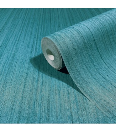 MA35838 - Indra Teal Striated Wallpaper-Opulent Accents