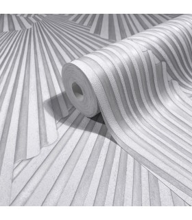 MA35846 - Lumiere Off White Deco Geo Wallpaper-Opulent Accents