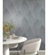 MA35849 - Lumiere Pewter Deco Geo Wallpaper-Opulent Accents