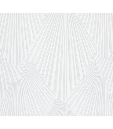 MA35845 - Lumiere White Deco Geo Wallpaper-Opulent Accents