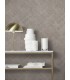 MA35511 - Marquetry Taupe Tile Wallpaper-Opulent Accents