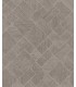 MA35511 - Marquetry Taupe Tile Wallpaper-Opulent Accents
