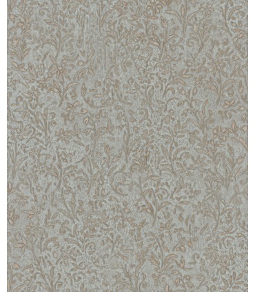 MA35532 - Sculpted Floral Gold Relief Wallpaper-Opulent Accents